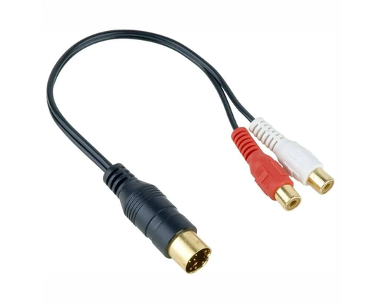 Kenwood 13pin - 2 x RCA adapteri - AUX adapteri, CT29KW01