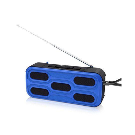 NewRixing NR-3018FM Trådlös utomhushögtalare Trådlös Bluetooth-högtalare FM-radio Hands Free Calling USB Flash Drive TF-