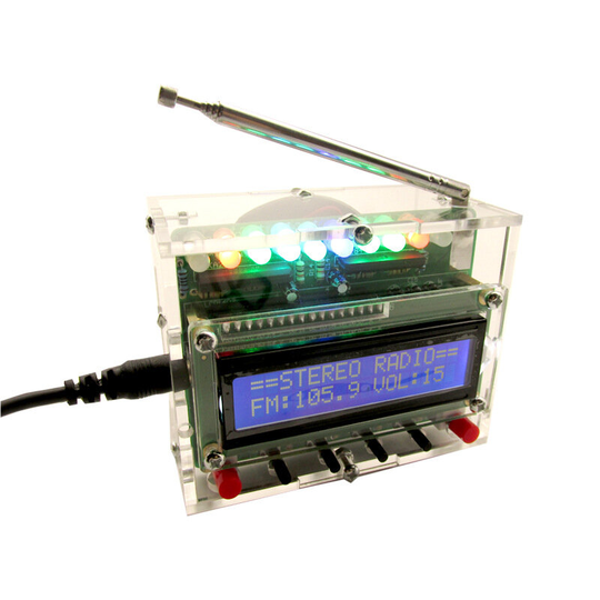 Geekcreit® DIY Radio Elektroniska kit delar 51 FM-ljudmaskin med en chip