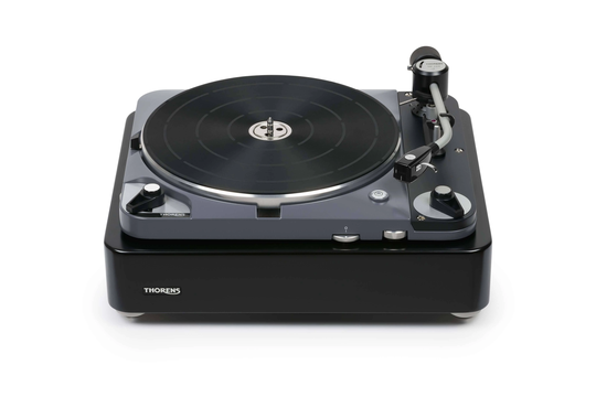 Thorens TD 124 DD levysoitin, ei äänirasiaa