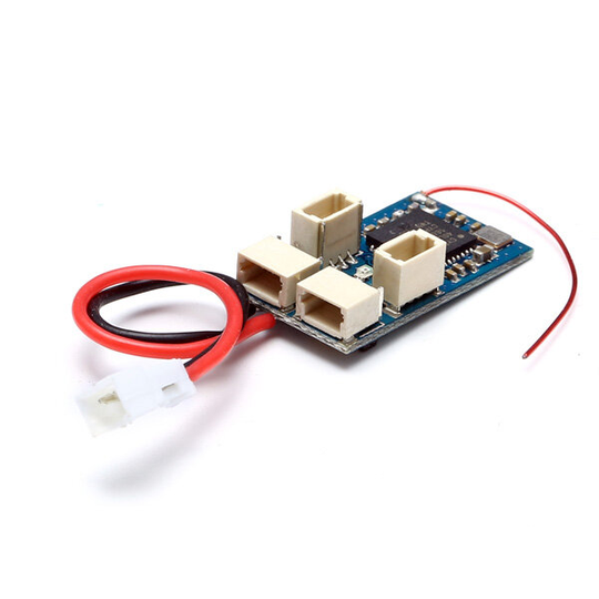 2.4G 4CH Micro Low Voltage DSM2 DSMX Kompatibel mottagare Inbyggd Borstad ESC