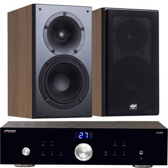 Chorus Compact 662 + Advance Acoustics stereopaketti, tammi