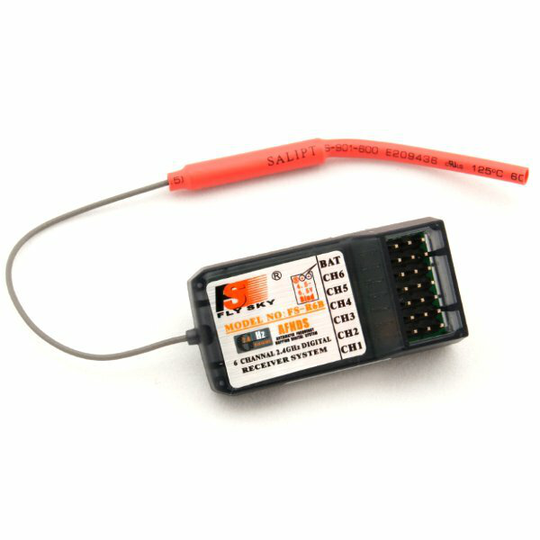 FlySky FS-R6B 2,4 GHz 6CH AFHDS mottagare för fs i6 i10 T6 CT6B TH9x