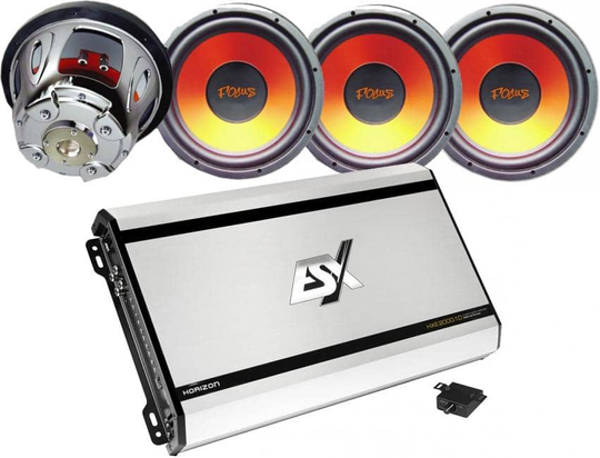 Focus Acoustics Chrome 4x12" bassopaketti vahvistimella