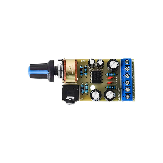 TDA2822M Dual Channel Power Förstärkarkort DC 2V-12V Portabel Miniatyr Radio Power Förstärkarkort