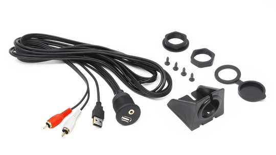 Hertz HMA USB AUX IN jatkojohto