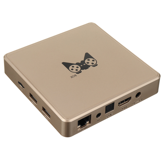 Dual Android System TV-box 64G Wireless 8000-spel med 2 handtag