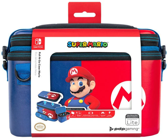 PDP Super Mario Nintendo Switch Pull-N-Go Laukku