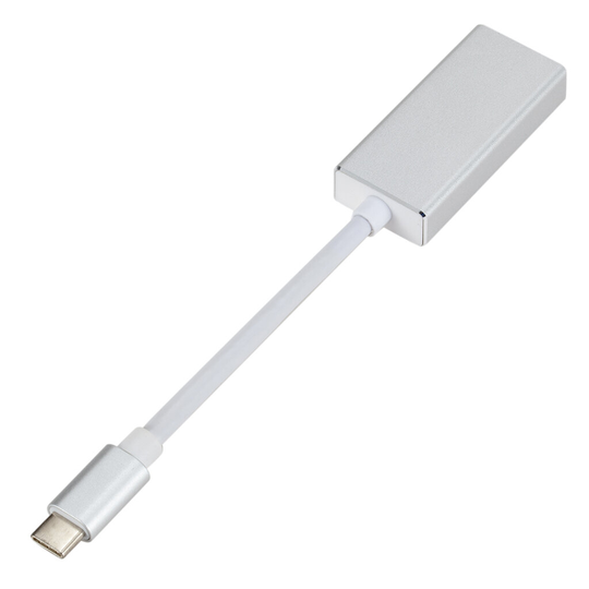 Type-C till Mini DisplayPort-kabeladapter USB3.1 Stöd 4K HDTV-omvandlare man till kvinna