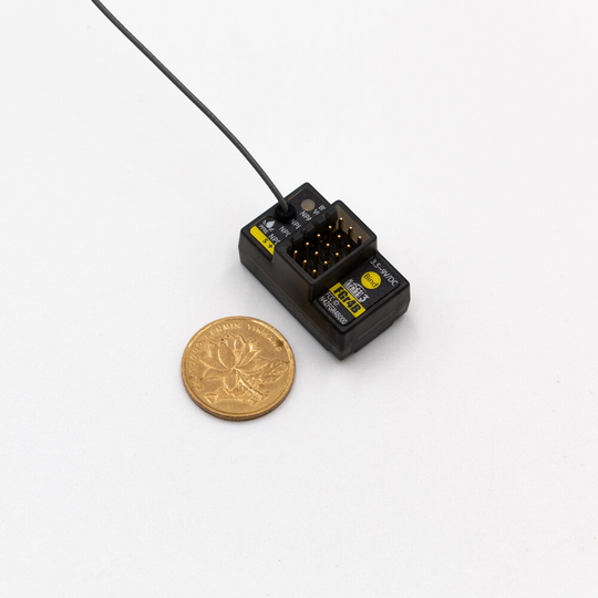 FlySky FGr4B 2.4GHz 4CH AFHDS 3 Mrico Mini RC-mottagare PWM / PPM / i-bus / S.BUS / i-bus2 Output kompatibel PL18 NB4 NB
