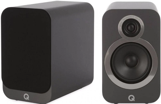 Q Acoustics 3020i jalustakaiutin, grafiitti, pari