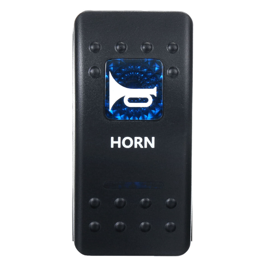 Båtbil Marine Dash Rocker Switch LED TILLBAKA LED-ljus Vattentät