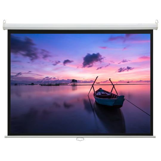 vidaXL Valkokangas 70" 16:9