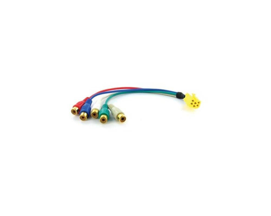 Mini ISO - 5 x RCA Aux Adapteri, CT29BK01