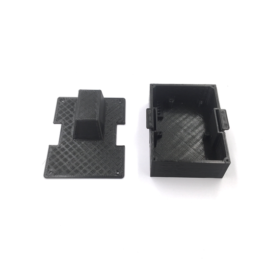 URUAV 3D-utskrift svart radiosändarmodul Skal för Happymodel ES24TX Micro TX-modul