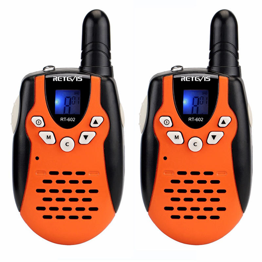 2st Retevis RT602 22 kanaler 462-467MHz Barn Handhållna Tvåvägs Radio Walkie Talkie Baofeng BF-T3