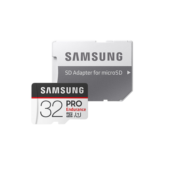 Samsung PRO Endurance UHS-1 MicroSD - muistikortti 32Gb - SD Adapterilla