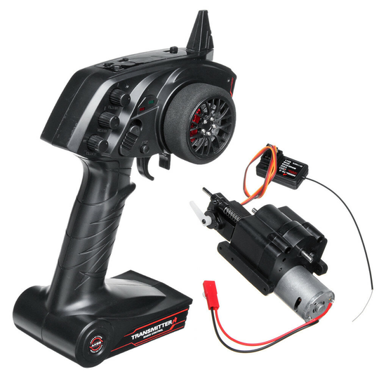 WPL 3CH växlingsväxelväxel och radiosändare för B1 B24 B16 C24 1/16 4WD 6WD Rc Car