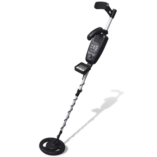 vidaXL Metallinpaljastin LCD-näytöllä 20 cm kela 300 cm etsintäsyvyys