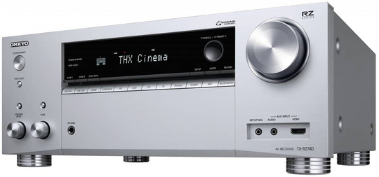 Onkyo TX-RZ740 9.2 kotiteatterivahvistin, hopea