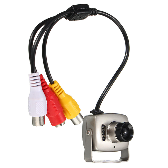 6 LED Mini Wired Infraröd CMOS CCTV Camera Säkerhet Färg Night Vision
