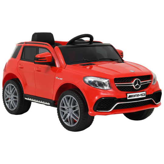 vidaXL Lasten auto Mercedes Benz GLE63S muovi punainen