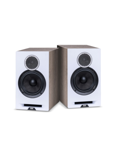 Elac debut reference dbr62 jalustakaiutinpari,valkoinen/puu