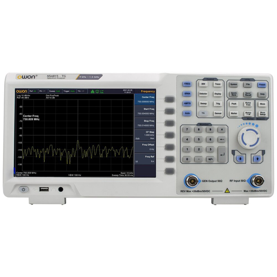 OWON XSA805/XSA810/ XSA815 9kHz-1,5GHz 9tum TFT LCD Display Spectrum Analyzer Support USB LAN HDMI Communication Interfa