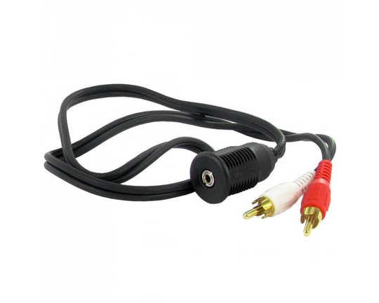 Reikään asennettava 3.5mm Aux - RCA, CT29AX07
