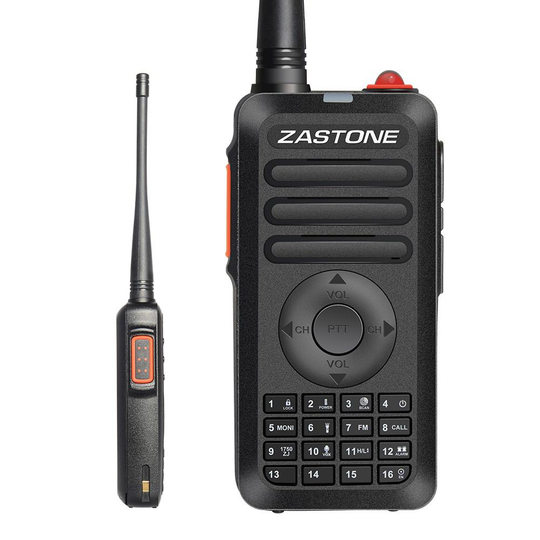 Zastone X68 Walkie Talkie UHF 400-470Mhz Handhållen radiokommunikator Tvåvägs radiokommunikationskam