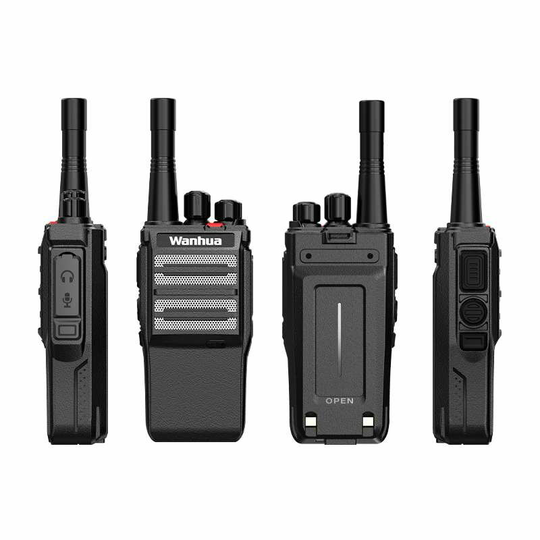 WANHUA 8W Classic Walkie Talkie 16 kanaler 400-470MHz tvåvägs handhållen radio utomhusarbete hållbar sändtagare radiokom