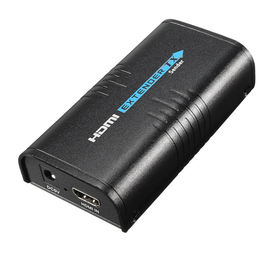 HDMI Extender RX Receiver 100-120m Support 1080P Över Cat5 Cat5e Cat6