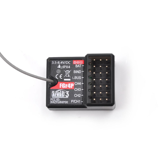 FlySky FGr4P 2.4GHz 4CH AFHDS 3 RC-mottagare PWM / PPM / I.bus / S.bus-utgång för RC-båt
