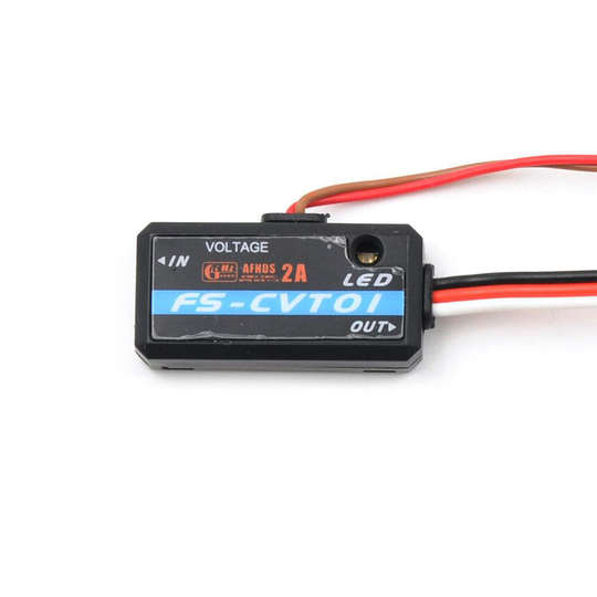 FlySky FS-CVT01 Spänningssensor Telemetri Data Collection Module för FS-i6 FS-i10 sändare och FS-iA6B FS-iA10-mottagare