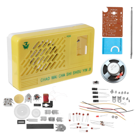 AM SW Radio Electronics Kit Elektroniskt DIY -inlärningssats