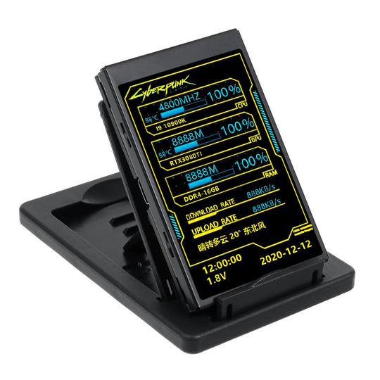 Ny datorskärm 3,5 tumssats IPS TYPE-C Typ Sekundär skärm CPU GPU RAM HDD Combination Set