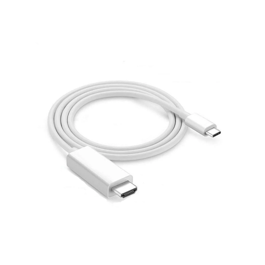 USB-C (3.1) HDMI (2.0) adapteri, 1.8m - Valkoinen