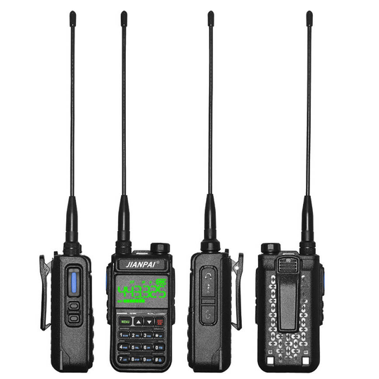 JIANPAI FT-UV78 10W 5800mAh fluorescerande LED-skärm Walkie Talkie Intelligent brusreducering Hög effekt FM Tvåvägsradio