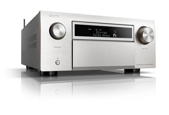 Denon AVC-X8500HA 13.2-kanavainen HDMI 2.1 kotiteatterivahvistin, hopea