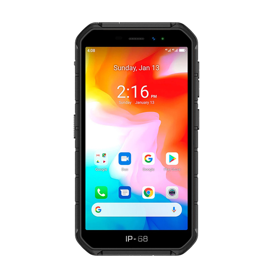 Ulefone Iskunkestävä puhelin Armor X7, 4G, IP-68, musta
