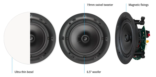 Q Acoustics QI65S In-ceiling kaiutin