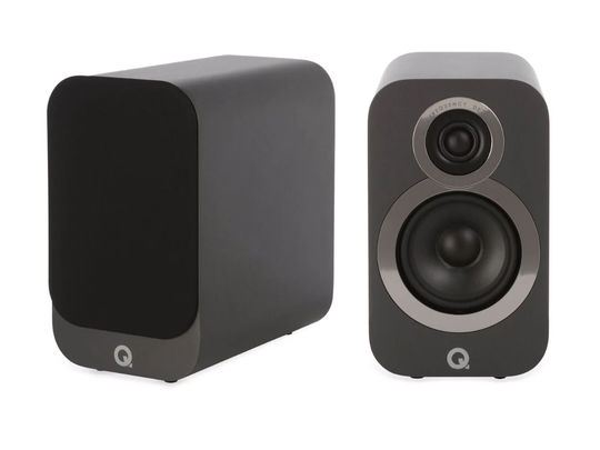Q Acoustics Q3010i hyllykaiutin, harmaa