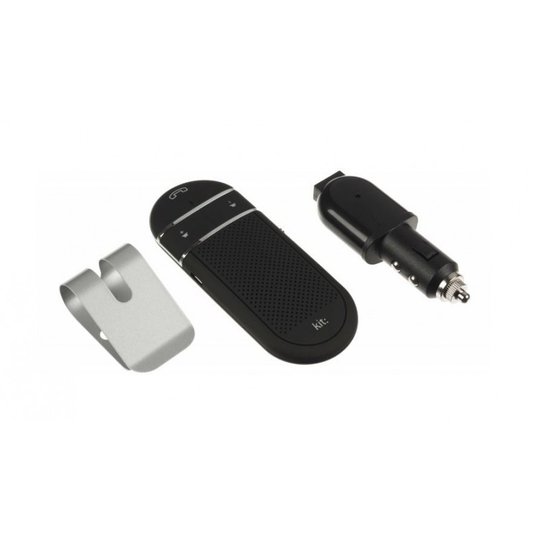 KIT Auto Bluetooth 4.0 Handsfree auton aurinkosuojaan, musta
