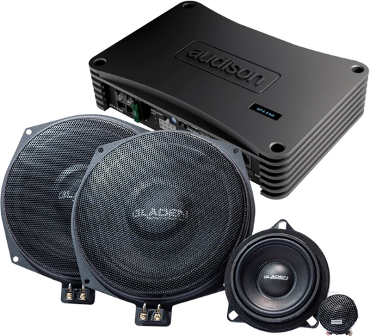 Audiokit BMW hifipaketti Gladen