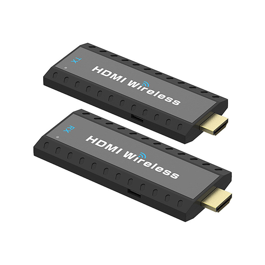 50M trådlös HDMI-förlängare 1080P Sändare Mottagare Splitterförlängare 1x2 Dual Display Adapter Dongel för PS4 PC TV Mon