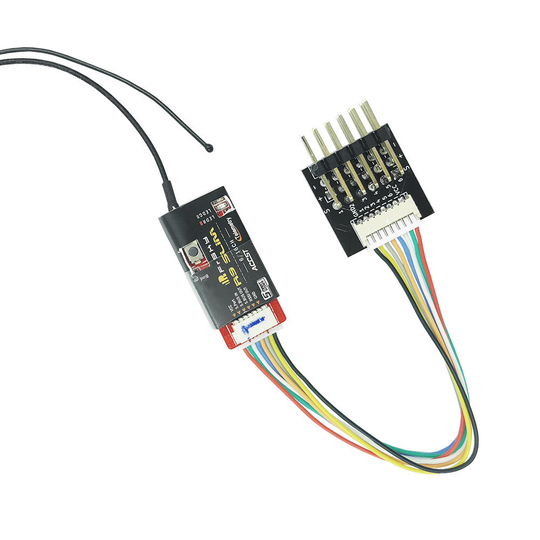Mottagaradapterstöd PWM Signalutgång för TBS Crossfire Nano RX FrSky R9 Slim Slim + Receiver