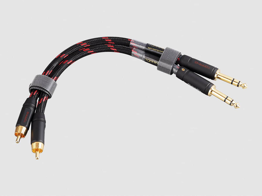 Topping TCRT-johto, 6.35mm -> RCA
