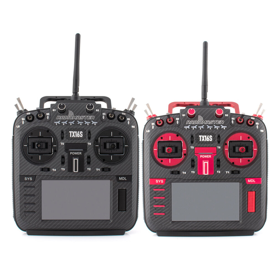 RadioMaster TX16S Mark II MAX V4.0 Hall Gimbal 4-IN-1 ELRS Multi-protokoll Radio Controller Support EdgeTX/OpenTX Inbygg