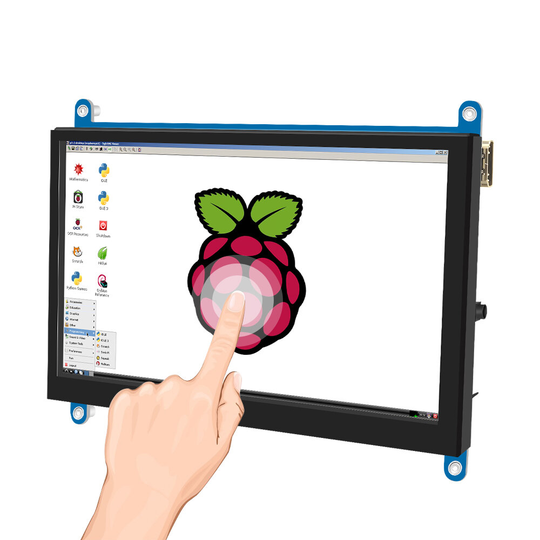 7 tum IPS/TN AIDA64 LCD-skärm mini pc Touch HDMI-modul 1024 x 600 för Raspberry Pi 3 Pi4 PC-skärm Moniteur Orange pi
