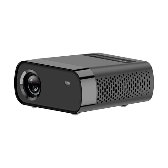 Foqucy GX100 Miniprojektor 1800 Lumens LED Bluetooth-kompatibel videohemmabioprojektor EU-kontakt Ingen WIFI
